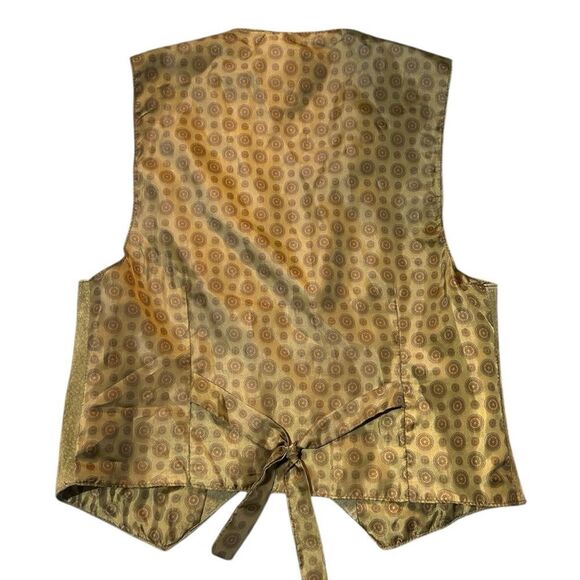 Vintage 90s Company B Genuine Leather Vest Size 8 - Picture 4 of 11